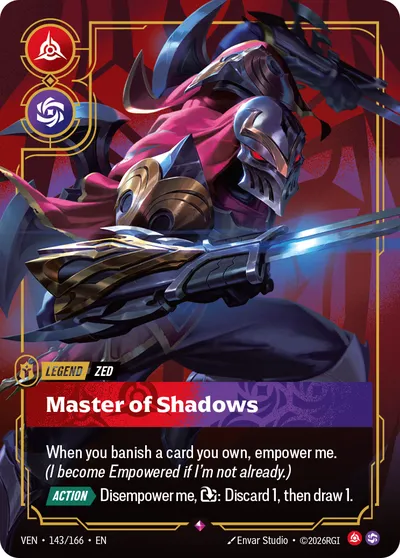 Zed, Master of Shadows