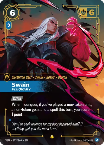 Swain, Visionary