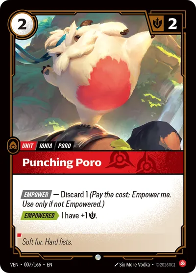 Punching Poro