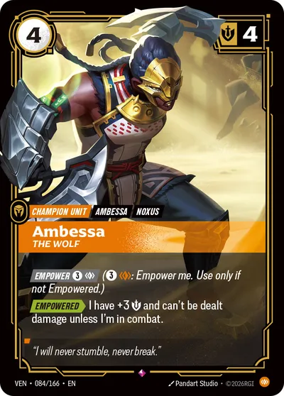 Ambessa, The Wolf