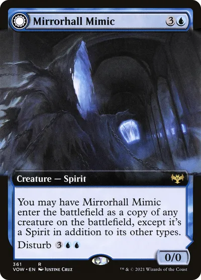 Mirrorhall Mimic // Ghastly Mimicry