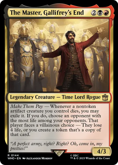 The Master, Gallifrey's End