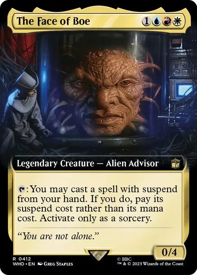 The Face of Boe