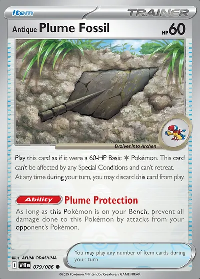 Antique Plume Fossil