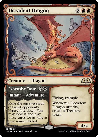 Decadent Dragon // Expensive Taste