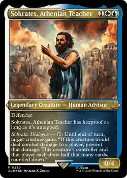 Sokrates, Athenian Teacher