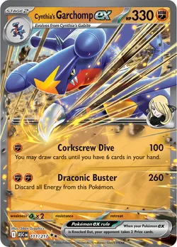 Cynthia’s Garchomp ex