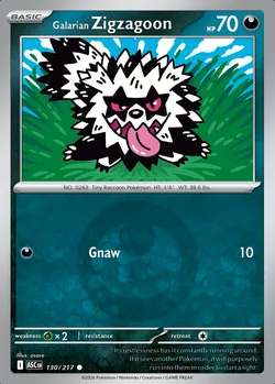 Galarian Zigzagoon
