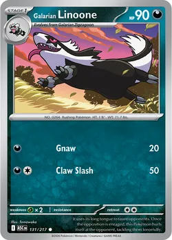 Galarian Linoone
