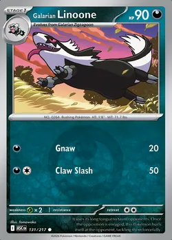 Galarian Linoone