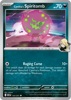 Cynthia’s Spiritomb