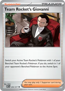 Team Rocket’s Giovanni