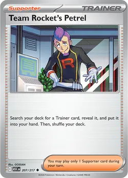 Team Rocket’s Petrel