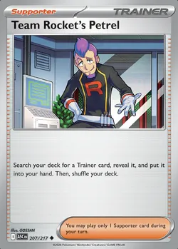 Team Rocket’s Petrel