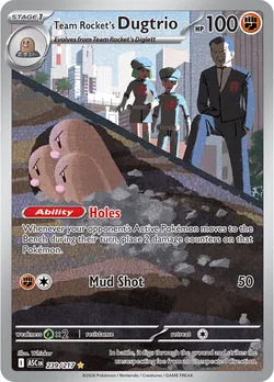 Team Rocket’s Dugtrio