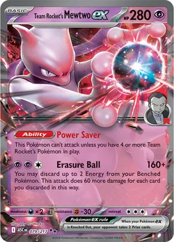 Team Rocket’s Mewtwo ex