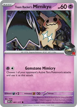 Team Rocket’s Mimikyu