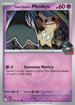 Team Rocket’s Mimikyu
