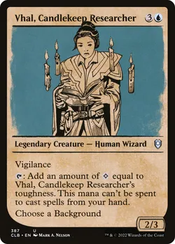 Vhal, Candlekeep Researcher