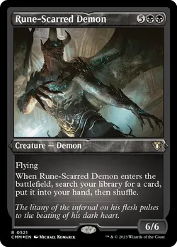 Rune-Scarred Demon