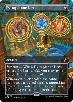 Extraplanar Lens