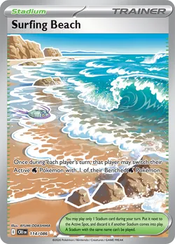Surfing Beach