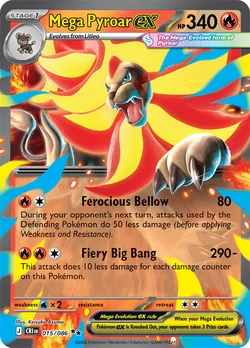 Mega Pyroar ex