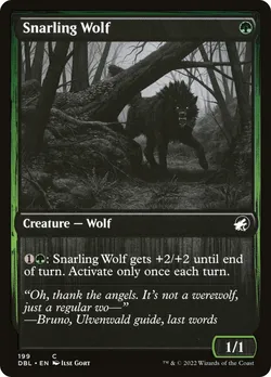 Snarling Wolf
