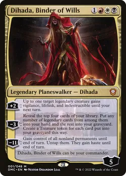 Dihada, Binder of Wills
