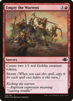 Empty the Warrens