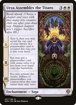 Urza Assembles the Titans