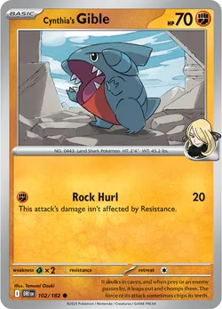 Cynthia's Gible