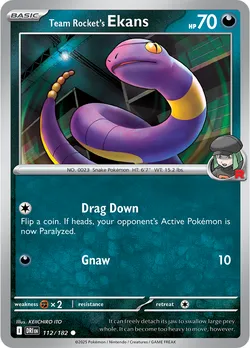 Team Rocket's Ekans
