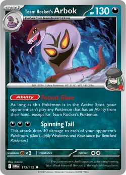 Team Rocket's Arbok