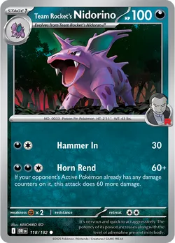 Team Rocket's Nidorino