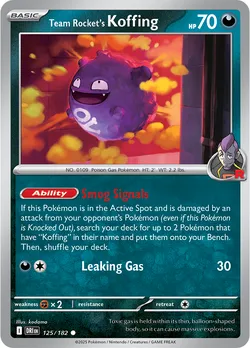 Team Rocket's Koffing
