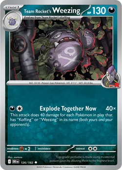 Team Rocket's Weezing
