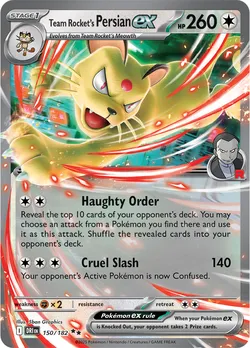 Team Rocket's Persian ex