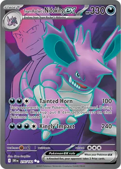 Team Rocket's Nidoking ex