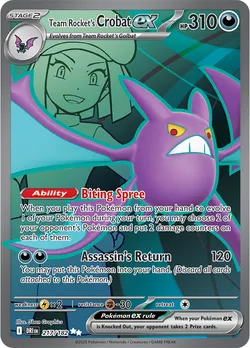 Team Rocket's Crobat ex