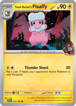 Team Rocket's Flaaffy