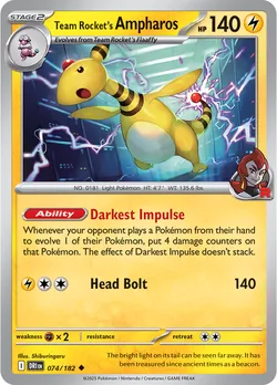 Team Rocket's Ampharos