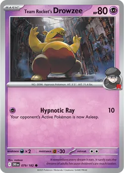 Team Rocket's Drowzee