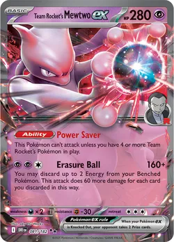 Team Rocket's Mewtwo ex