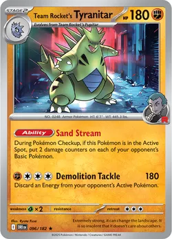 Team Rocket's Tyranitar