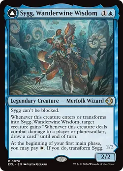 Sygg, Wanderwine Wisdom // Sygg, Wanderbrine Shield