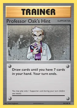 Professor Oak's Hint