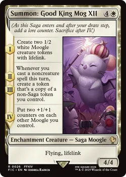 Summon: Good King Mog XII