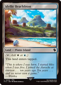 Idyllic Beachfront