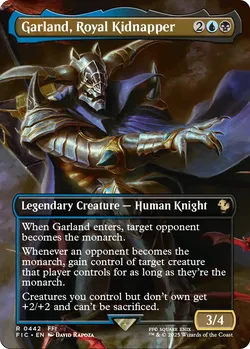 Garland, Royal Kidnapper
